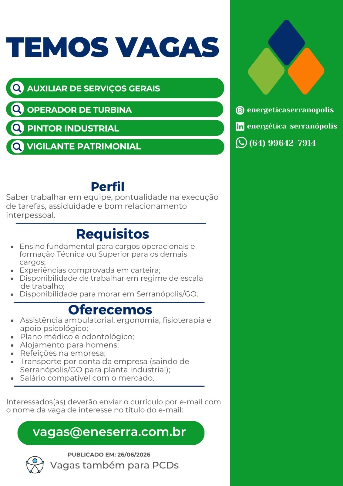 Vagas Gerais